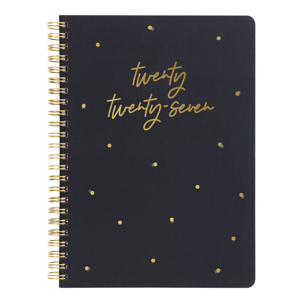 Letts A5 Weekly Planner, Celebrate, 2027 Grey 27-082184#color_grey