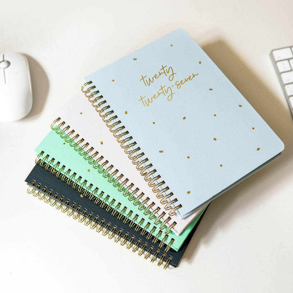 Letts A5 Weekly Planner, Celebrate, 2027 Rose 27-082185#color_rose