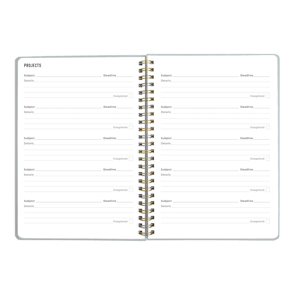 Letts A5 Weekly Planner, Celebrate, 2027 Sky 27-082186#color_sky