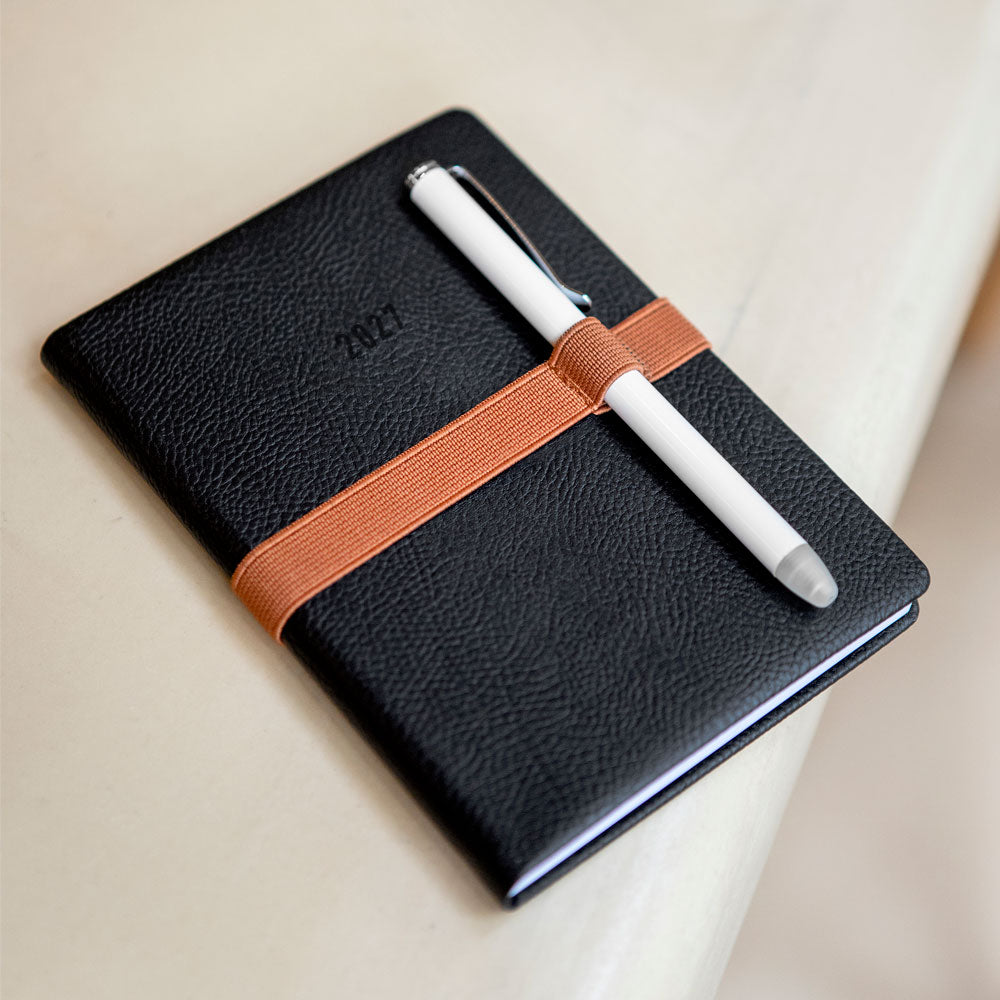Letts A5 Weekly Planner, Oslo, 2027 Tan 27-082334#color_tan