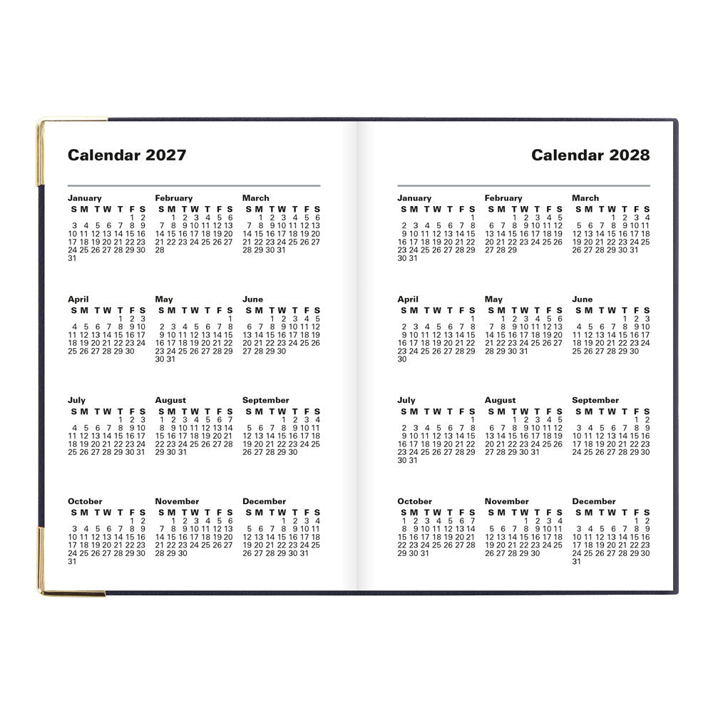 Letts Pocket Weekly Planner, Classic, 2027 Blue 27-C32EBE#color_blue