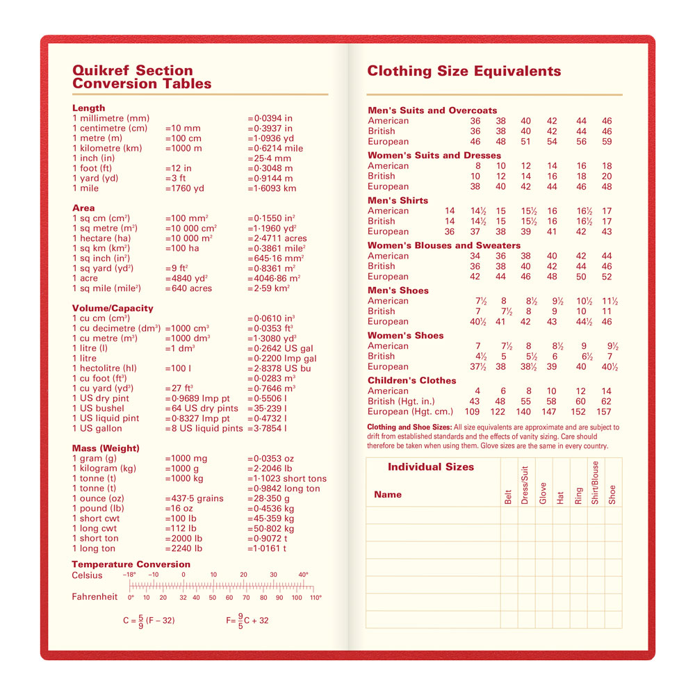 Letts Slim Weekly Appointment Book, Belgravia, 2027 Red 27-C33SRD#color_red