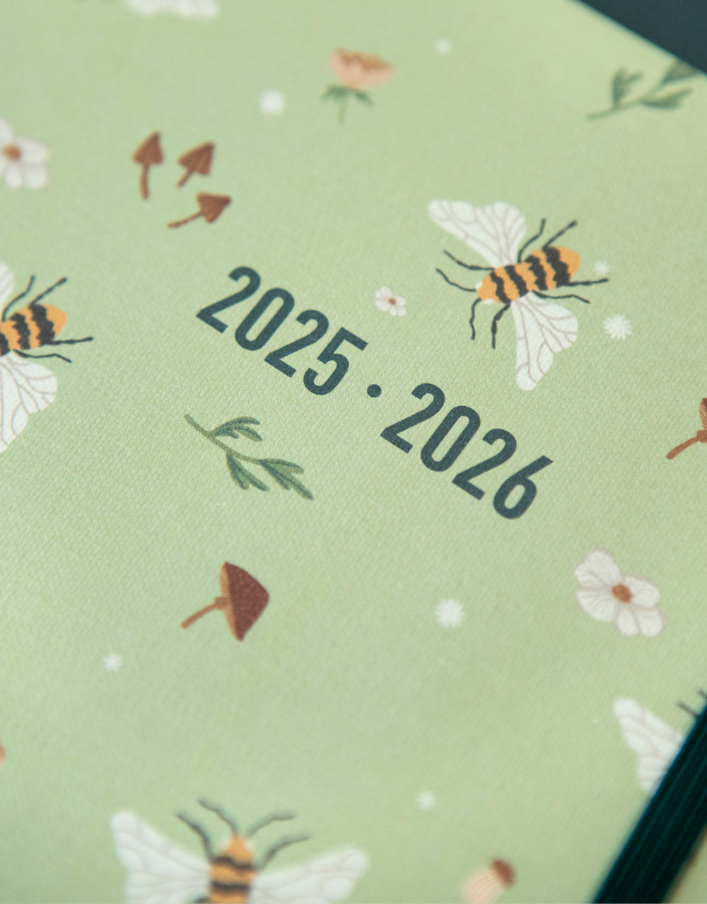 Letts Bumblebee Planner 2025-2026 #color_sage