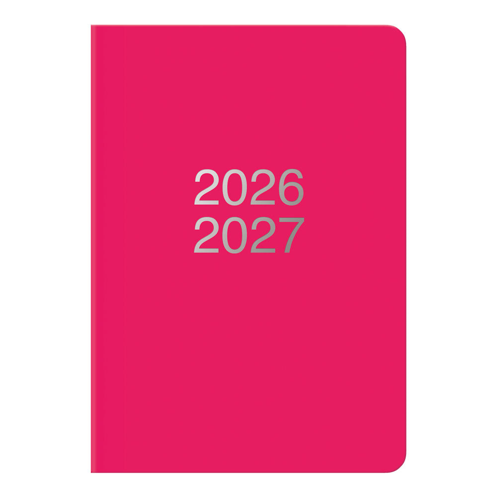 Dazzle Academic Weekly Planner, A5, 2026 - 2027 - Multilingual Dazzle Pink
 27-030358#color_dazzle-pink