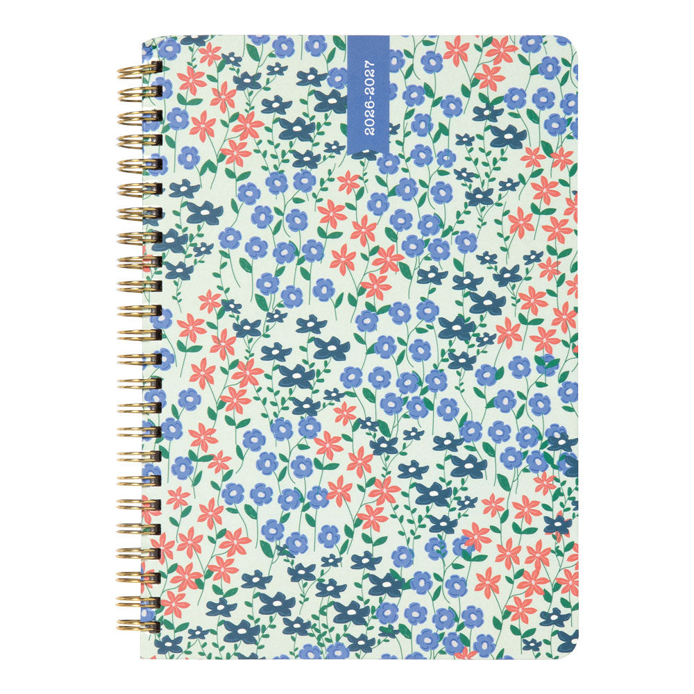 Spring Valley Academic Weekly Planner, A5, 2026 - 2027 - Multilingual (27-031798, 27-031799)