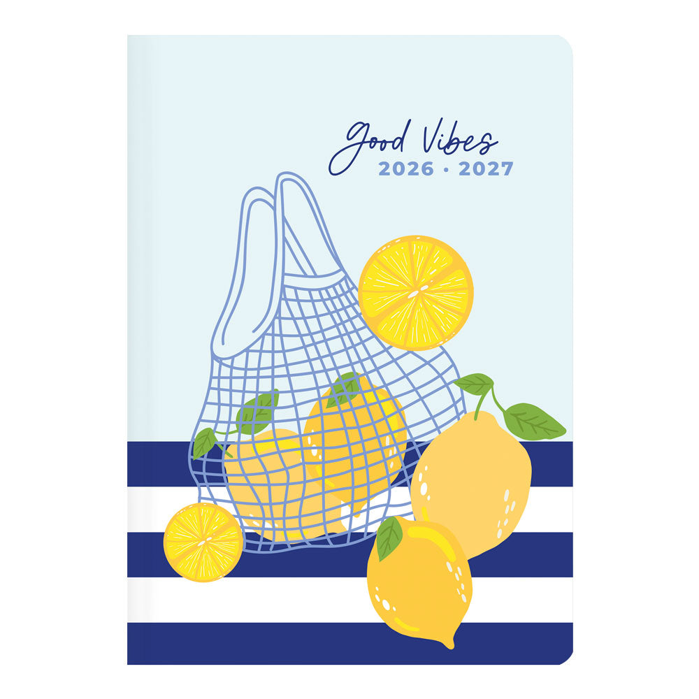 Citrus Academic Weekly Planner, A5, 2026 - 2027 - Multilingual (27-031974, 27-031975)