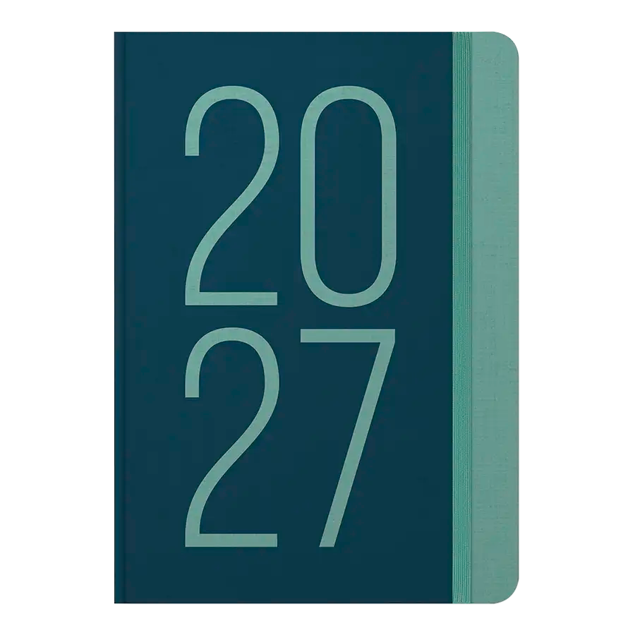 Letts A5 Weekly Planner, Essence, 2027 Teal 27-082633#color_essence-teal