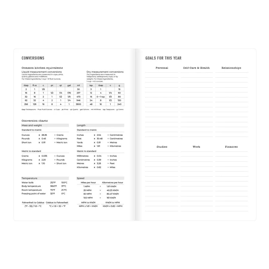 Letts A5 Weekly Planner, Essence, 2027 Black 27-082666#color_essence-black