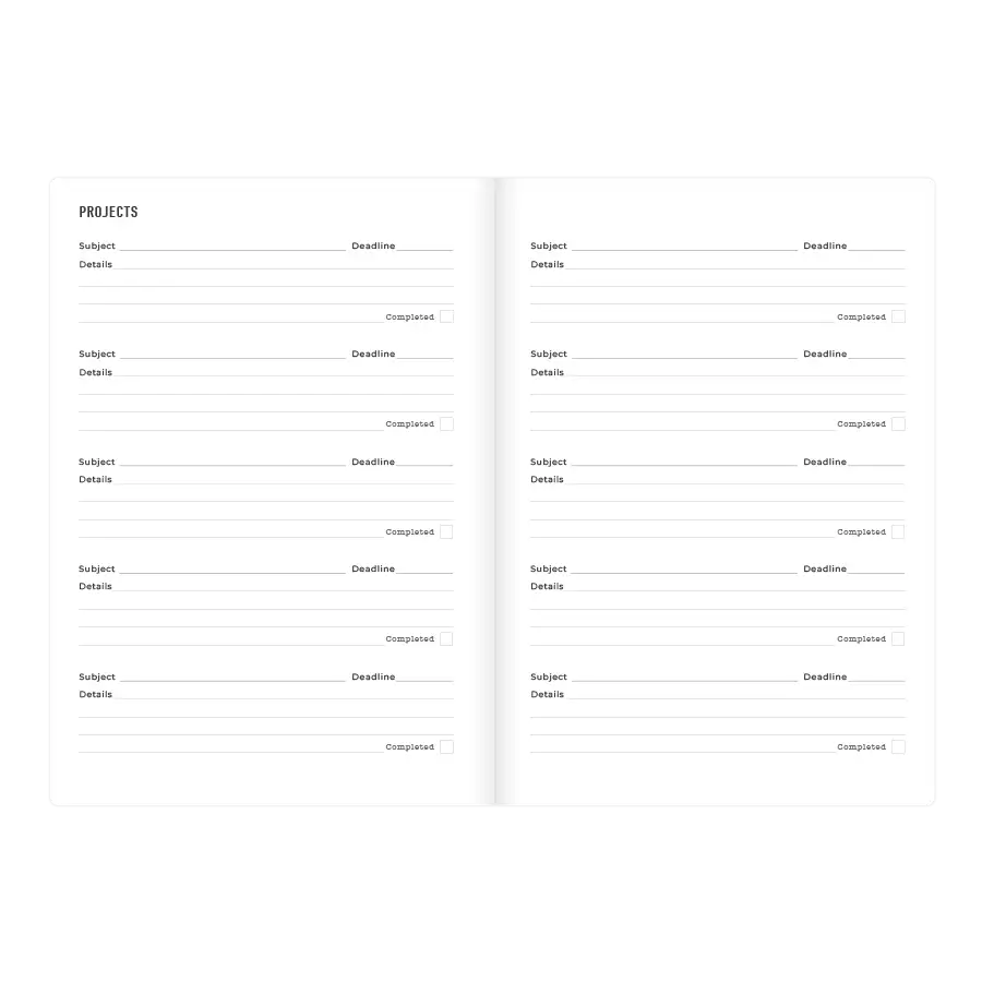 Letts A5 Weekly Planner, Essence, 2027 Black 27-082666#color_essence-black