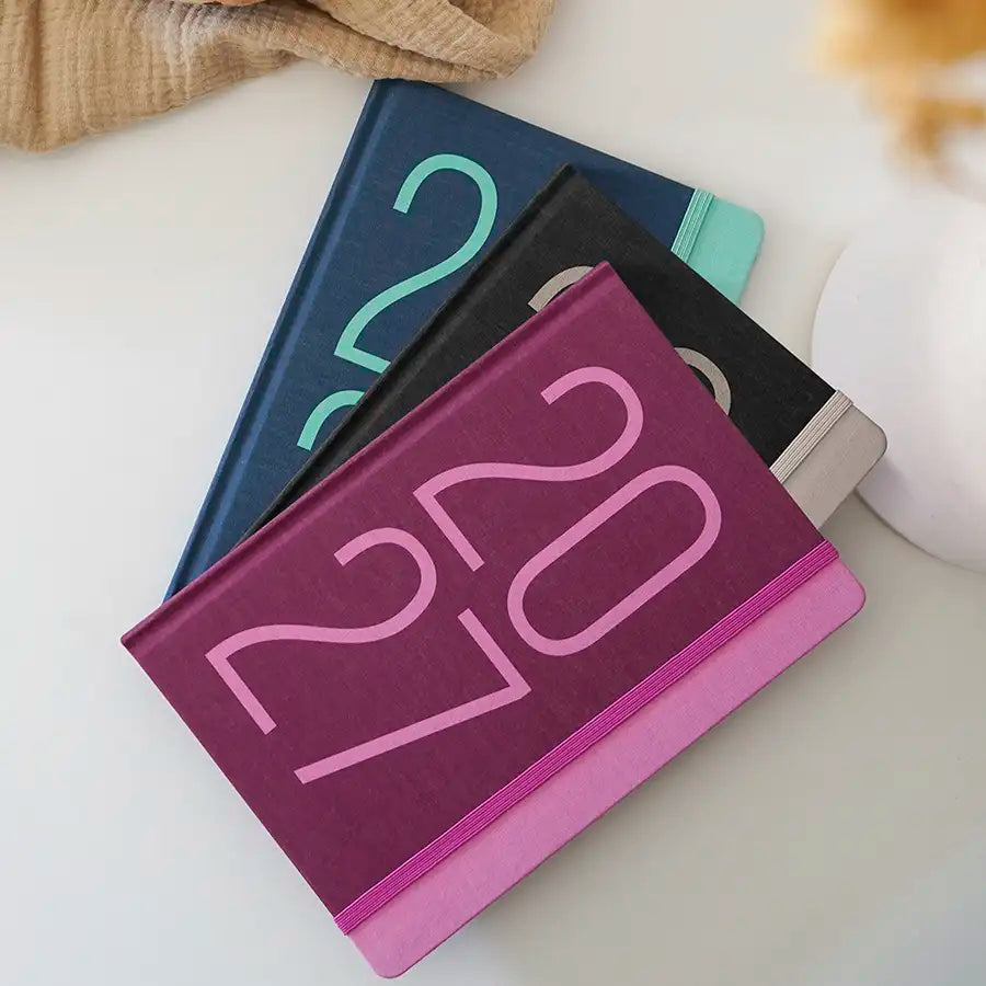 Letts A5 Weekly Planner, Essence, 2027 Black 27-082666#color_essence-black