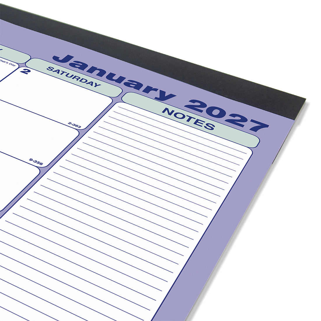 Monthly Desk Pad Calendar, 2027 C181700A-27 Brownline