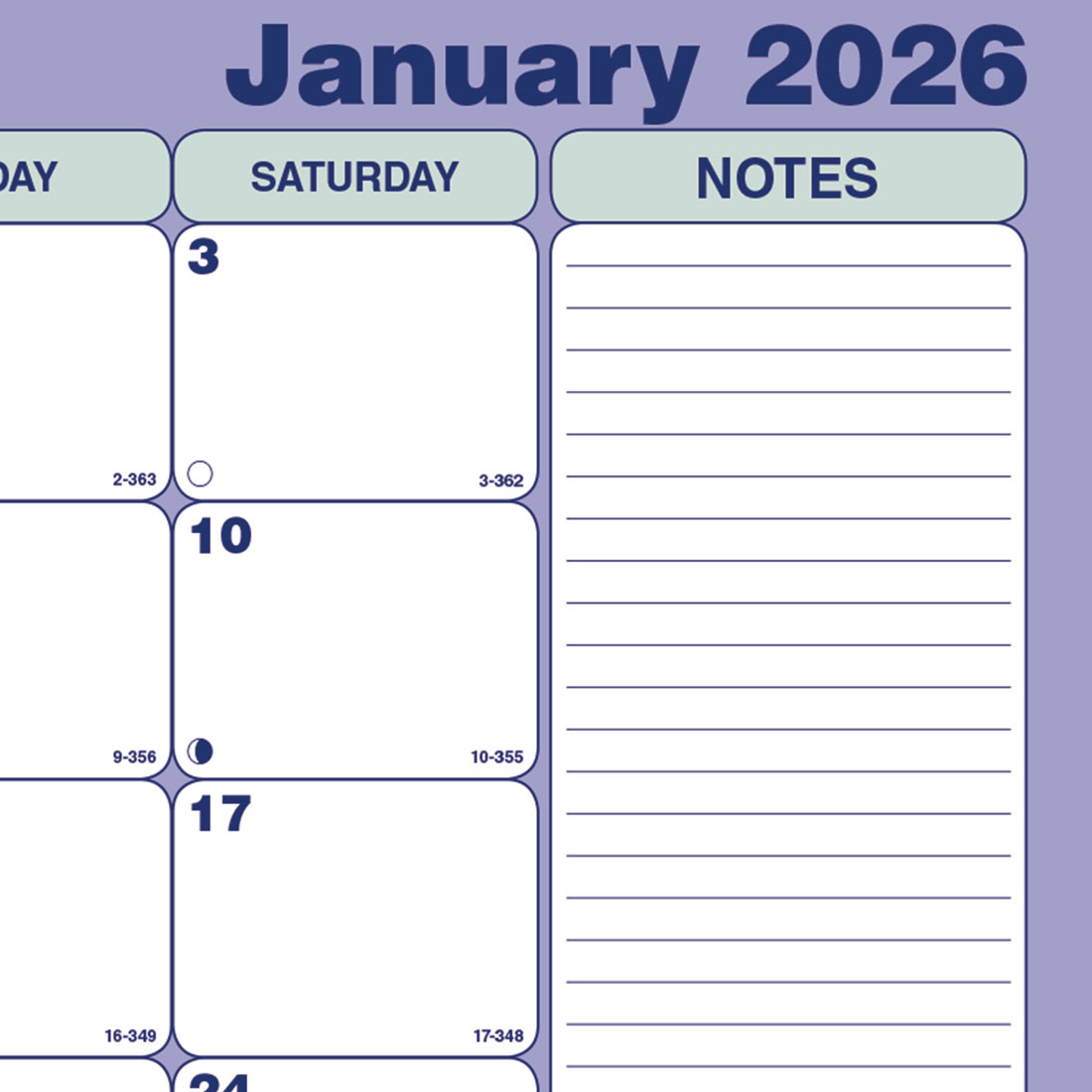 Brownline Monthly Desk Pad Calendar, 2026 C181700-26