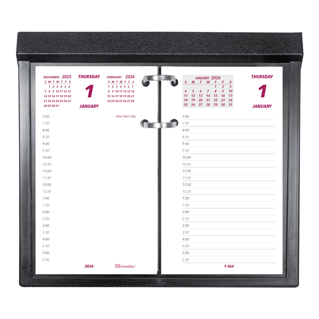 2026 Refill for Daily Calendar Pad (C2R-26)