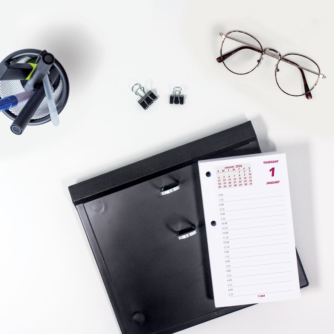 2026 Refill for Daily Calendar Pad (C2R-26)