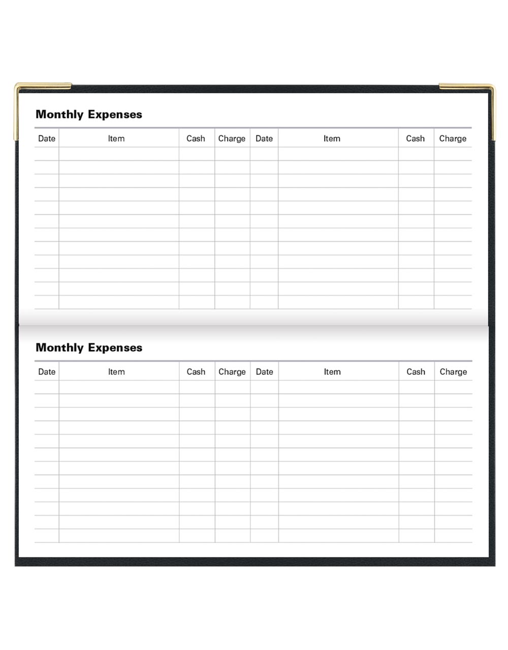 Letts Classic Slim Landscape Week to View Planner with Appointments and Planners 2026 - English 26-C32SBK #color_black