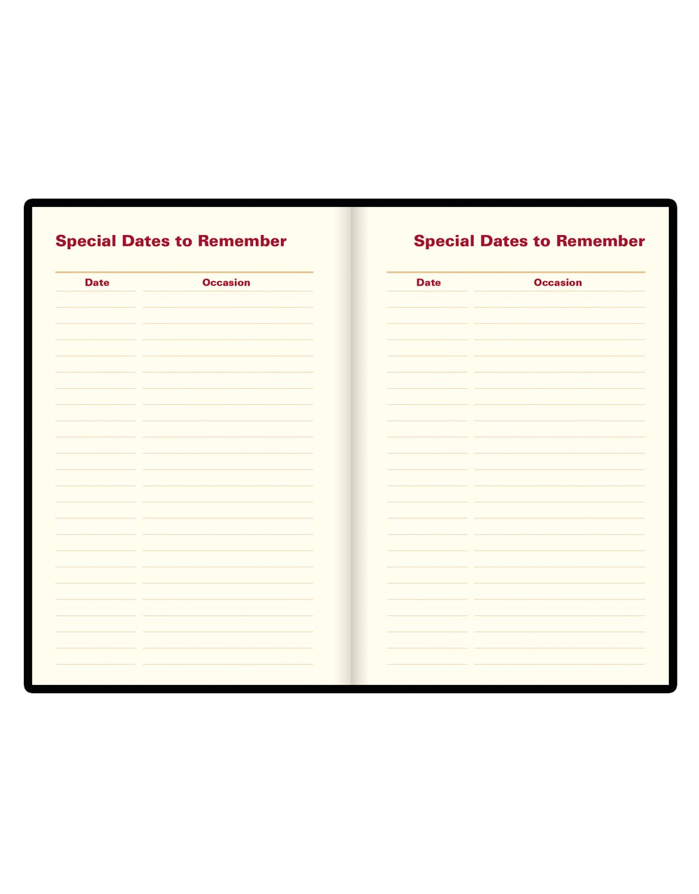 Letts of London Belgravia Mini Pocket Week to View Leather Diary with Planners 2026 - English 26-C33EBK #color_black