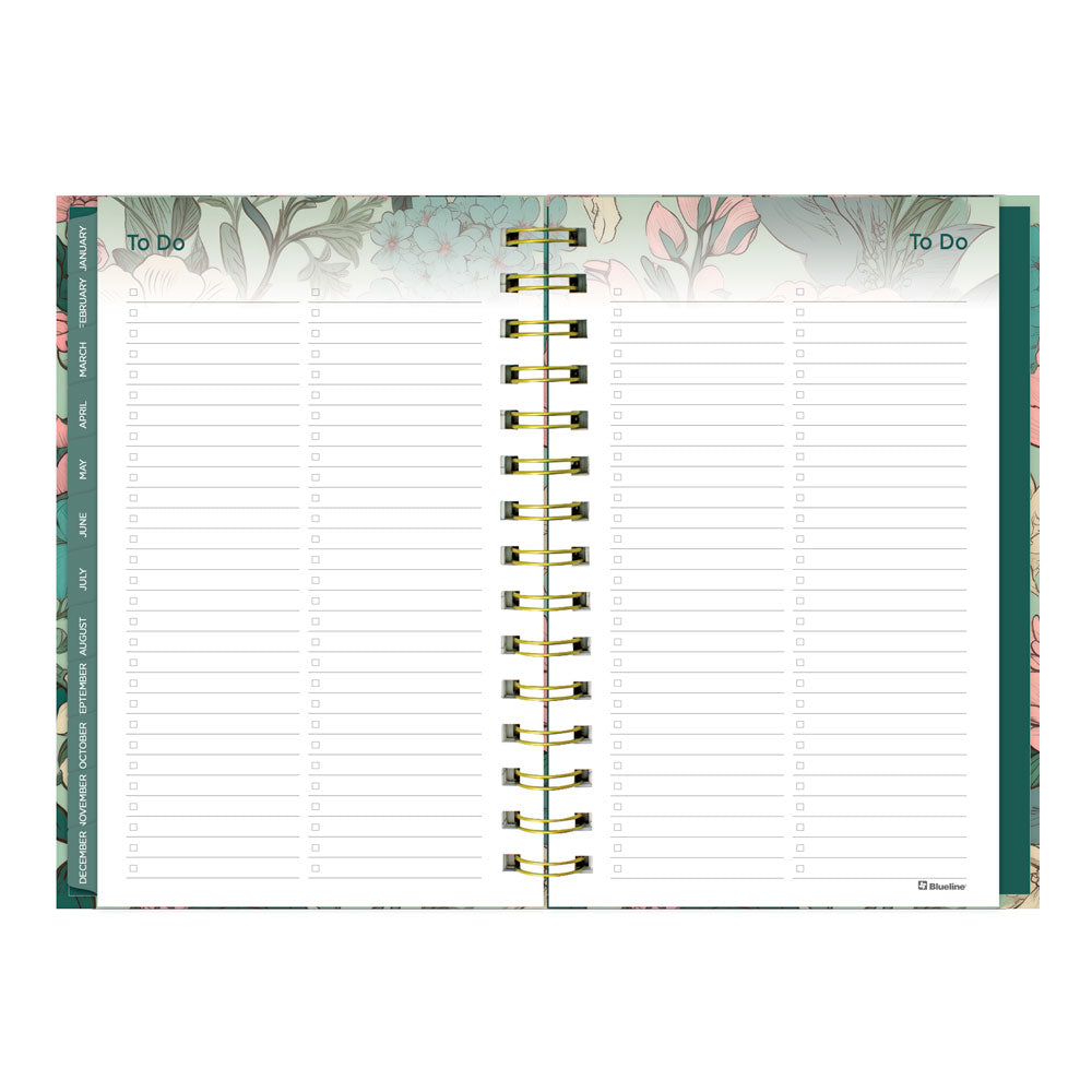 Verdant 17-Month Weekly Planner, 2026 - 2027 English C448017.01-27