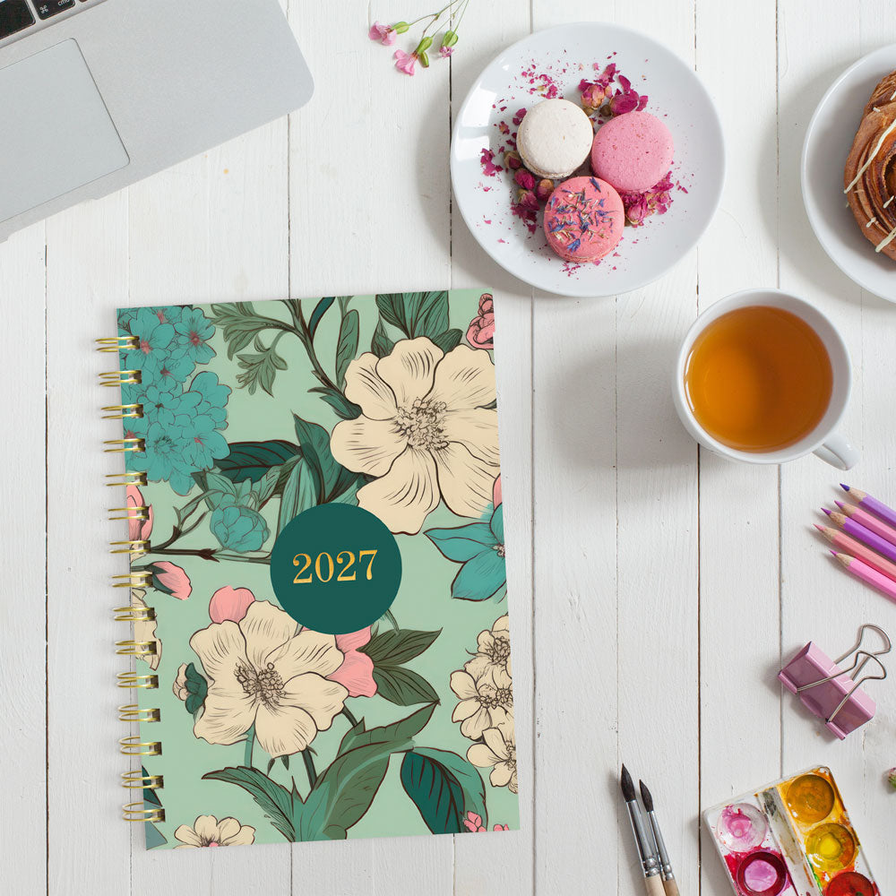 Verdant 17-Month Weekly Planner, 2026 - 2027 English C448017.01-27