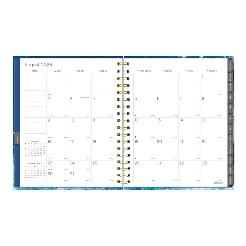 Celestial 17-Month Weekly Planner, 2026 - 2027 English C479017.01-27