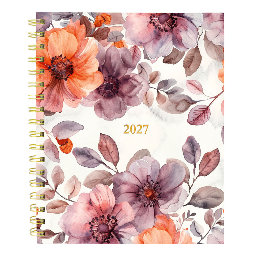 Floral Blush 17-Month Monthly Planner, 2026 - 2027 English C489017.01-27