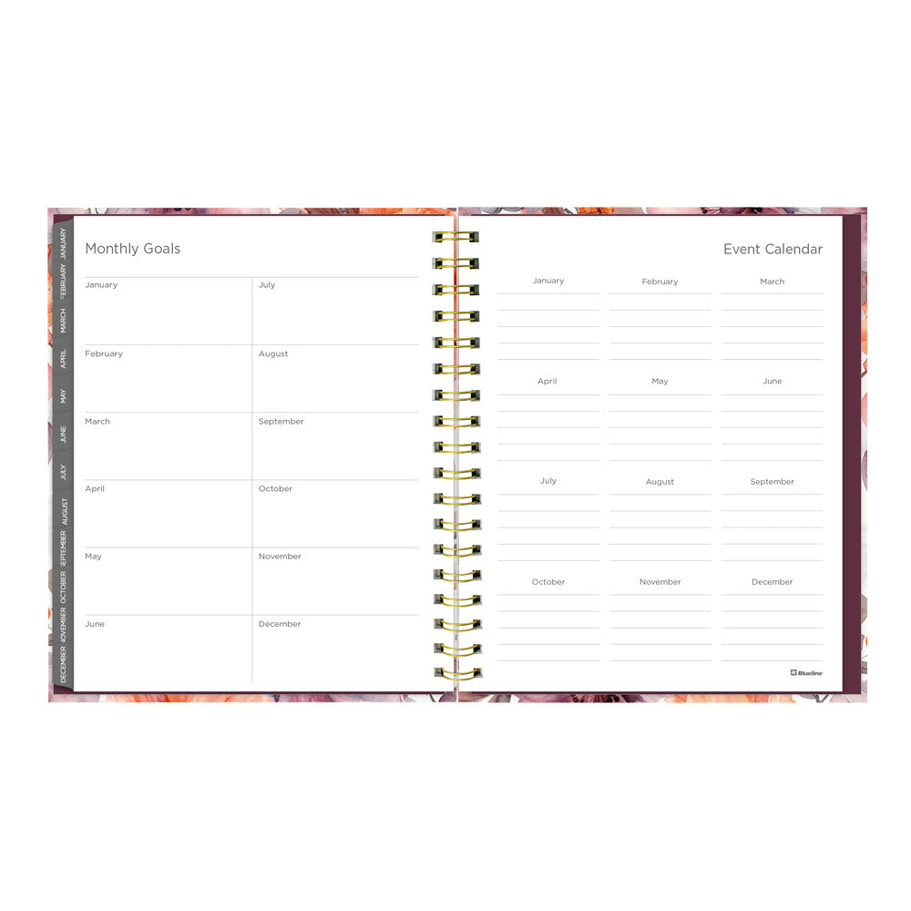 Floral Blush 17-Month Monthly Planner, 2026 - 2027 English C489017.01-27