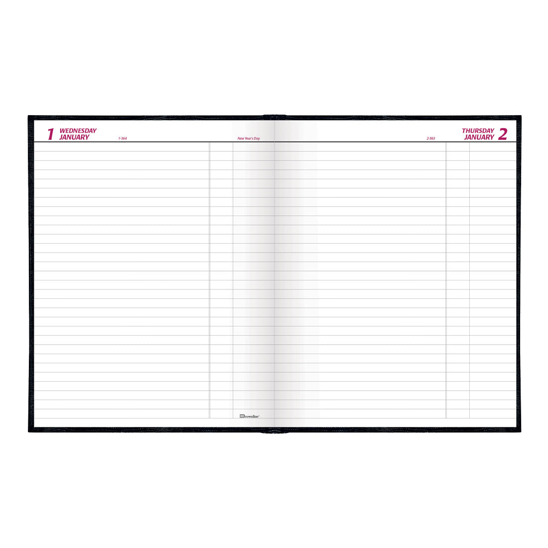 Daily Planner 2025, English, C550.BLK#color_black