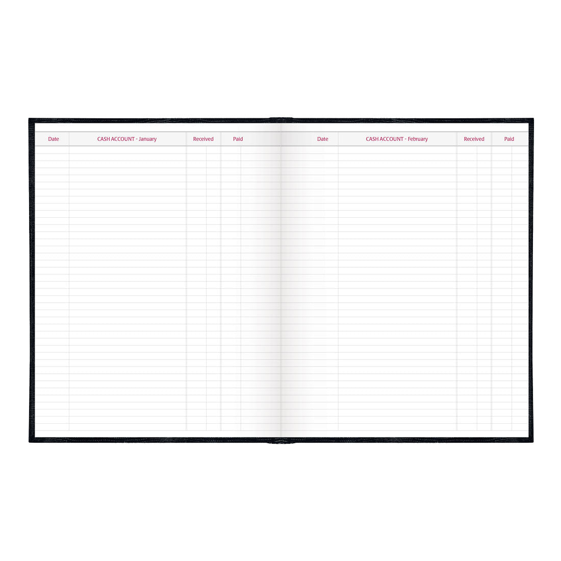 Daily Planner 2025, English, C550.BLK#color_black