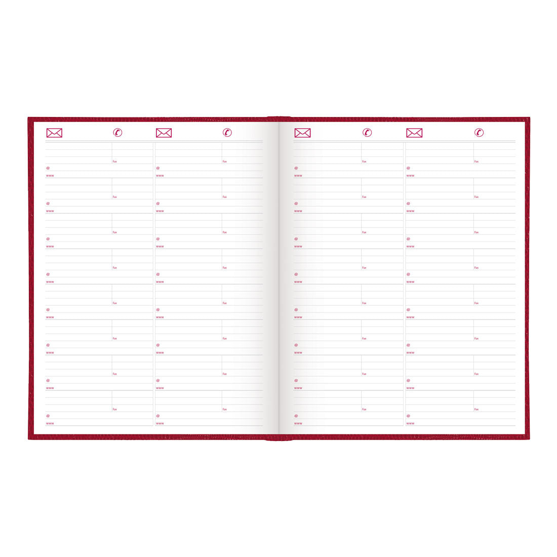 Daily Planner 2025, English, C550.RED#color_red