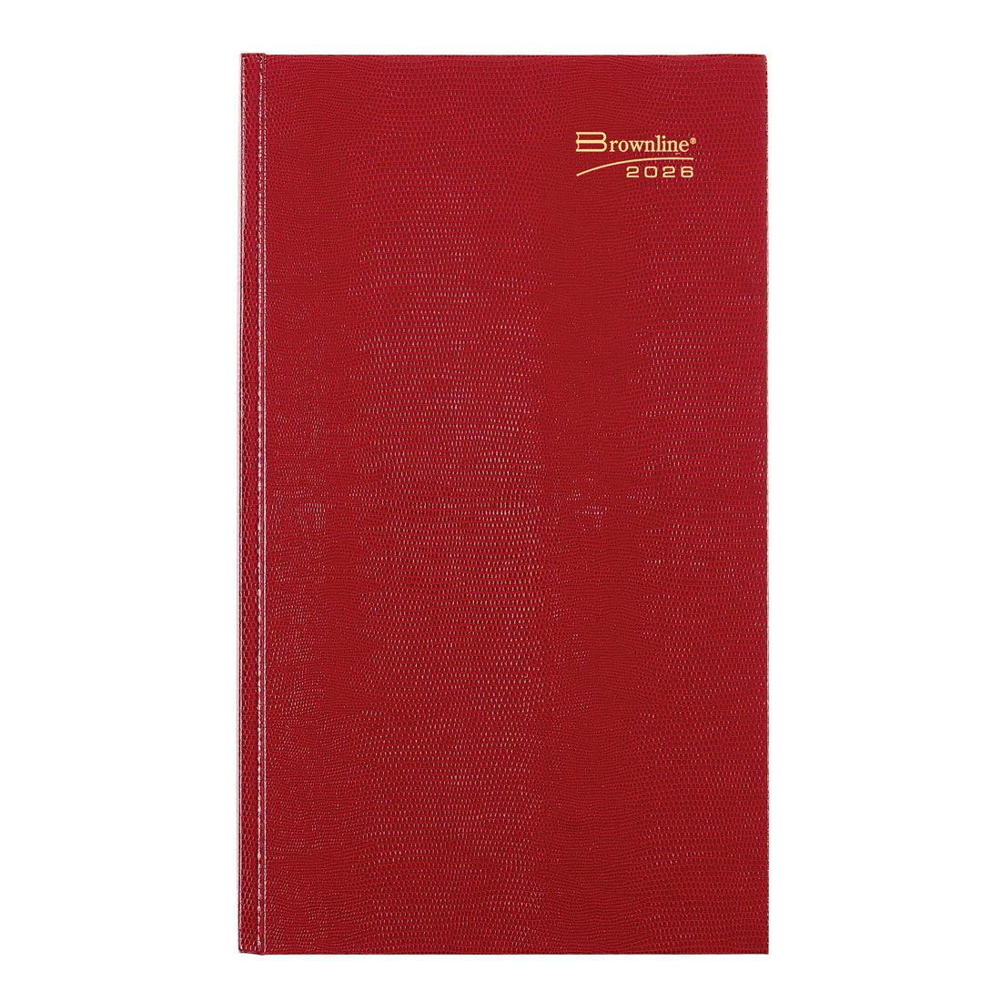 Brownline Daily Planner, Untimed, 2026 C551.BLK-26, C551.RED-26 #color_red