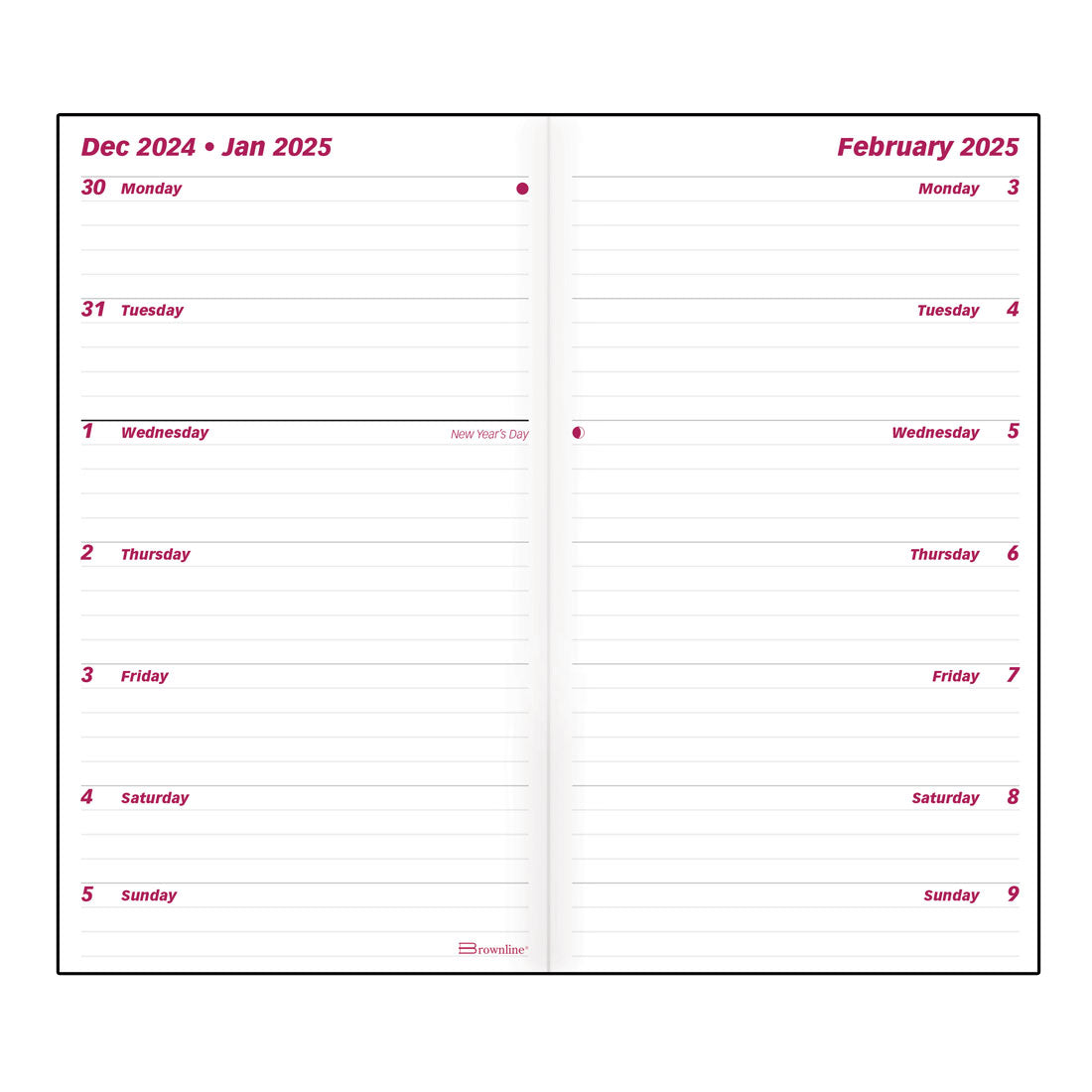 Essential Two-week Pocket Planner 2025, English, C5626.81Z