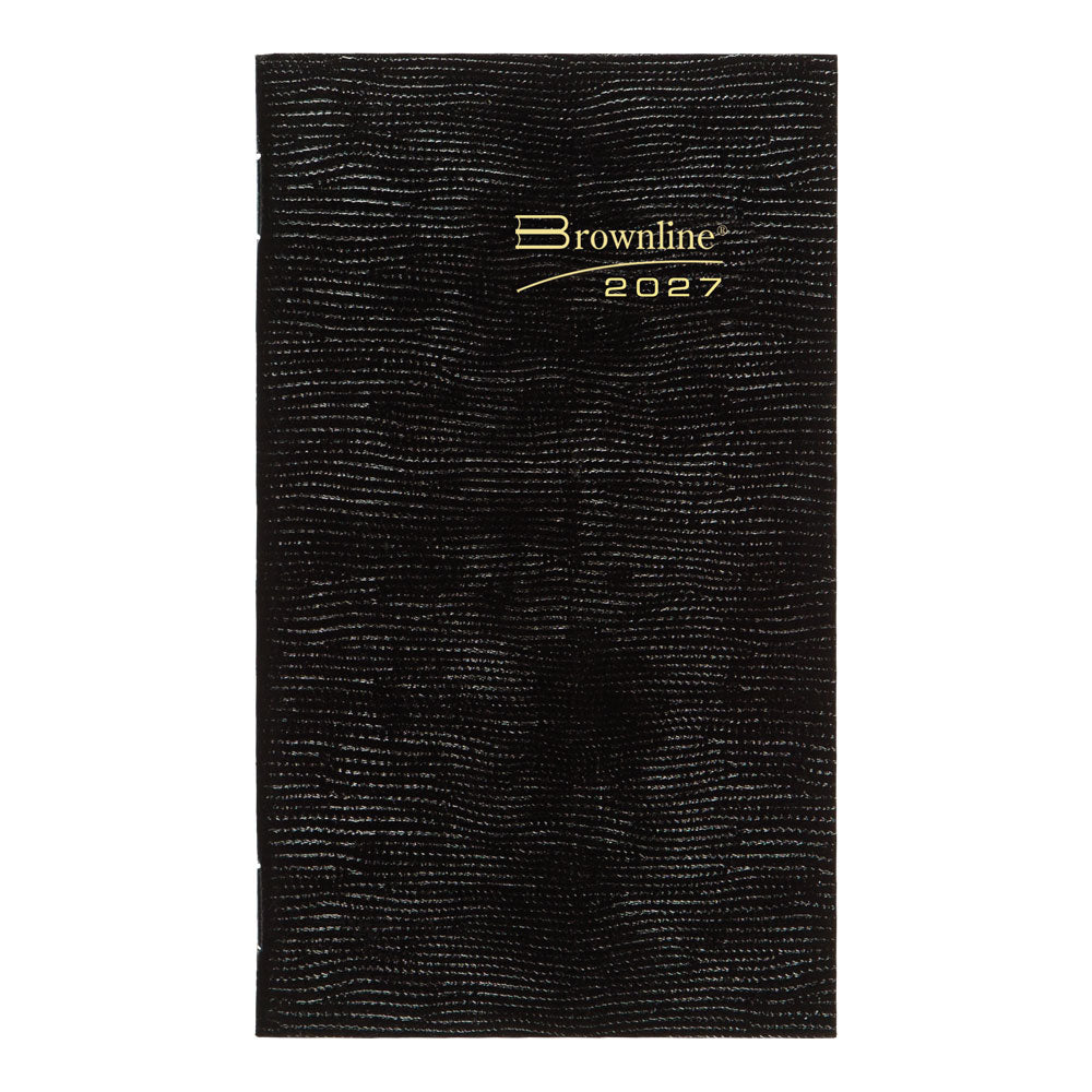 Essential Two-Week Planner, 2027, Black C5626.81Z-27 Brownline