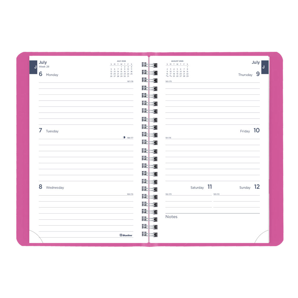 Academic Weekly Planner, Fashion, 2026 - 2027 CA101F.01-27 #color_fashion-pink
