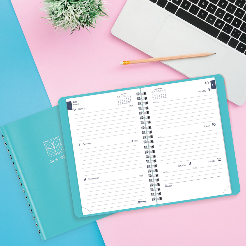 Academic Weekly Planner, Fashion, 2026 - 2027 CA101F.02-27 #color_fashion-blue