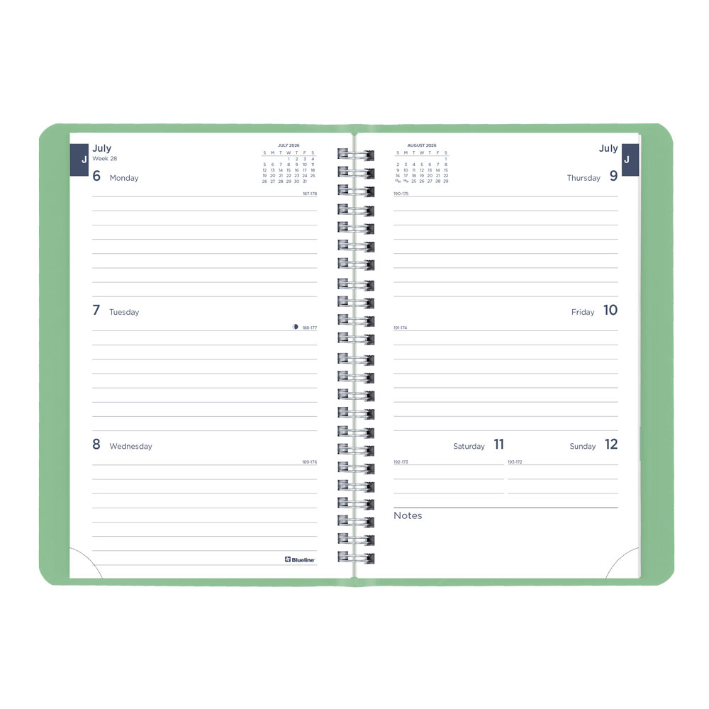 Academic Weekly Planner, Fashion, 2026 - 2027 CA101F.03-27 #color_fashion-green