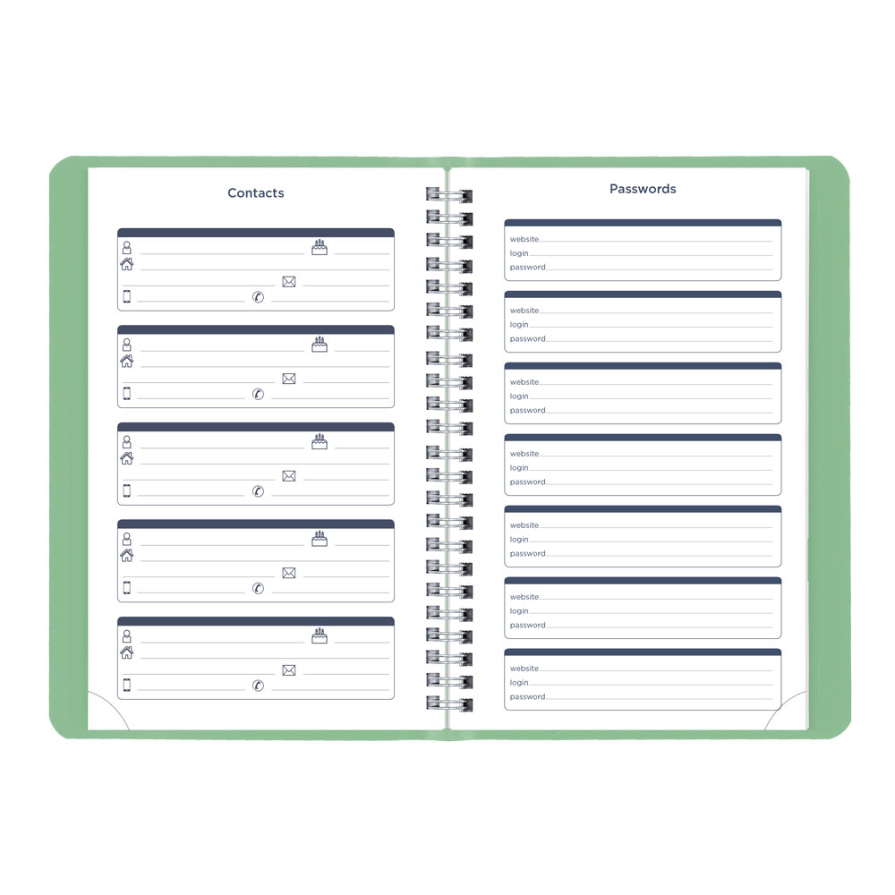 Academic Weekly Planner, Fashion, 2026 - 2027 CA101F.03-27 #color_fashion-green