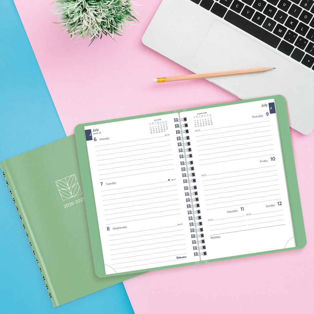 Academic Weekly Planner, Fashion, 2026 - 2027 CA101F.03-27 #color_fashion-green