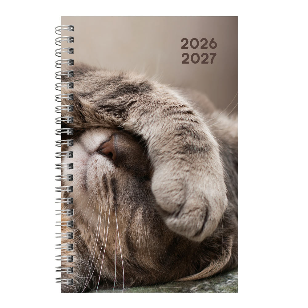 Academic Weekly Planner, Animal, 2026 - 2027 CA114PA.01-27 #color_cat