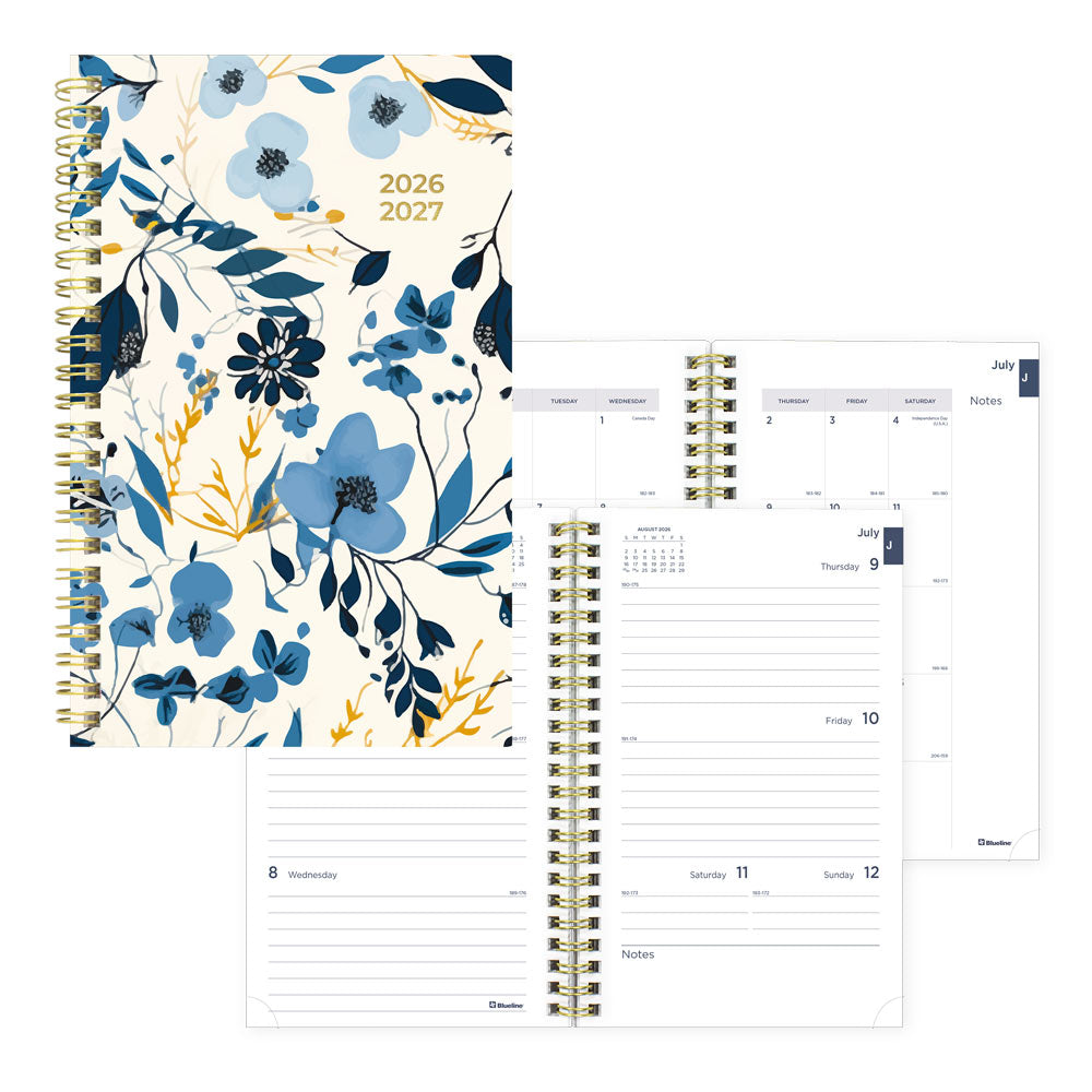 Academic Weekly Planner, Blossom, 2026 - 2027 - English CA114PG.01-27 #color_blossom-yellow