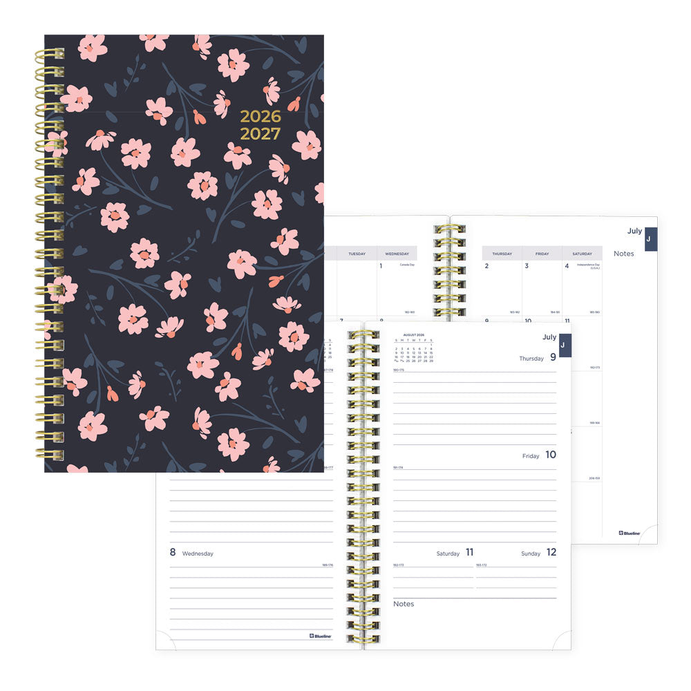 Academic Weekly Planner, Blossom, 2026 - 2027 - English CA114PG.02-27 #color_blossom-pink