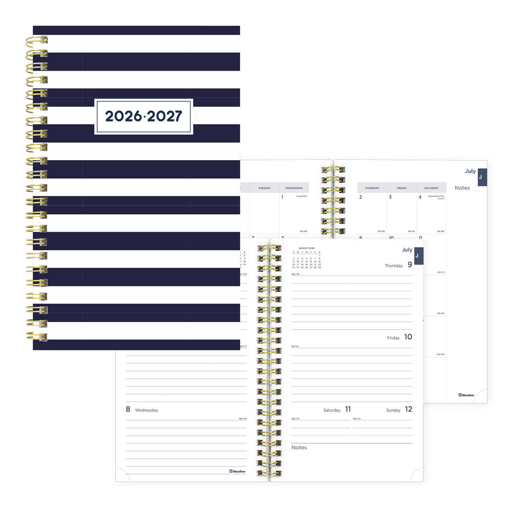 Academic Weekly Planner, Nautical, 2026 - 2027 CA114PH.02-27 #color_cabana