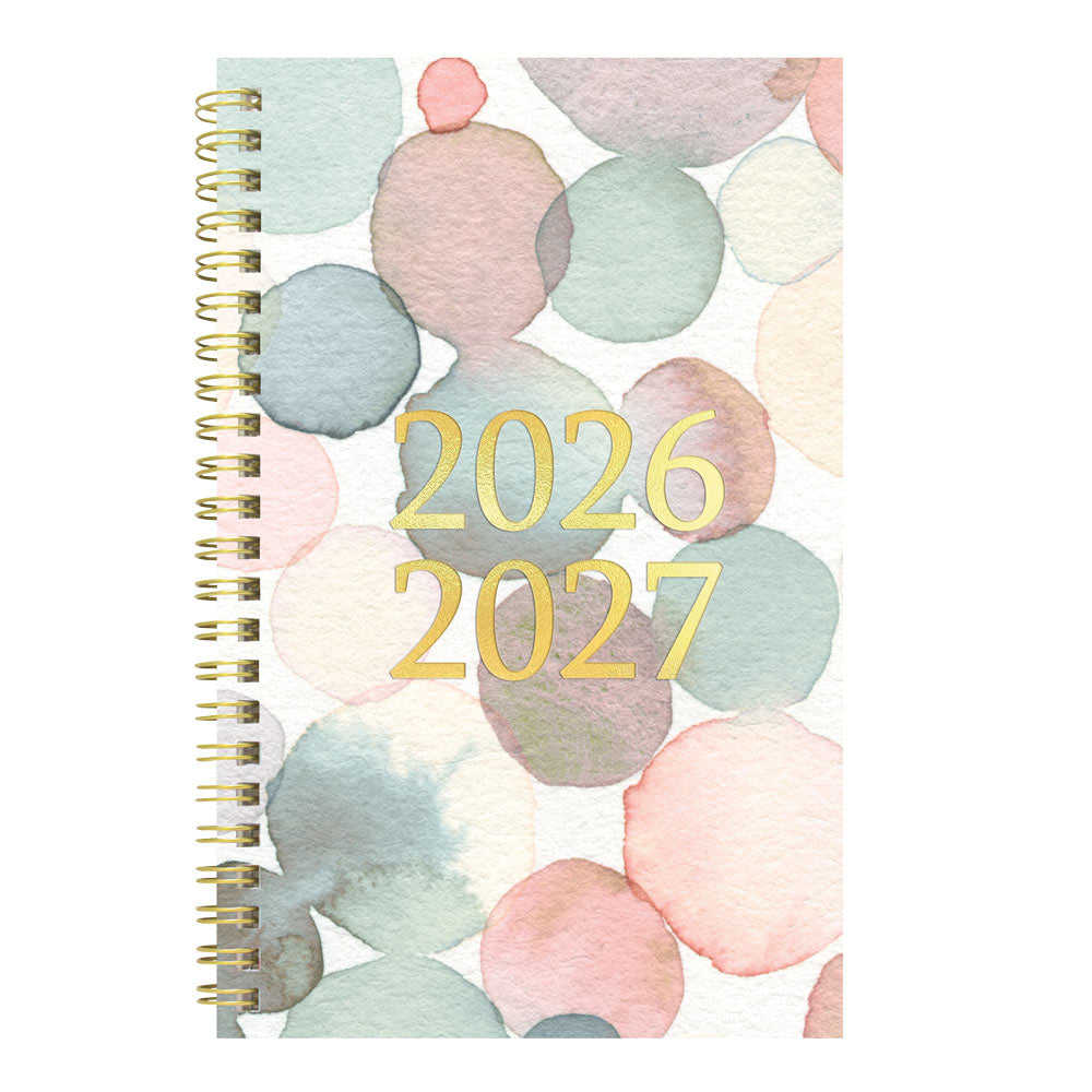 Academic Weekly Planner, Splash, 2026 - 2027 CA114PI.01-27 #color_raindrops