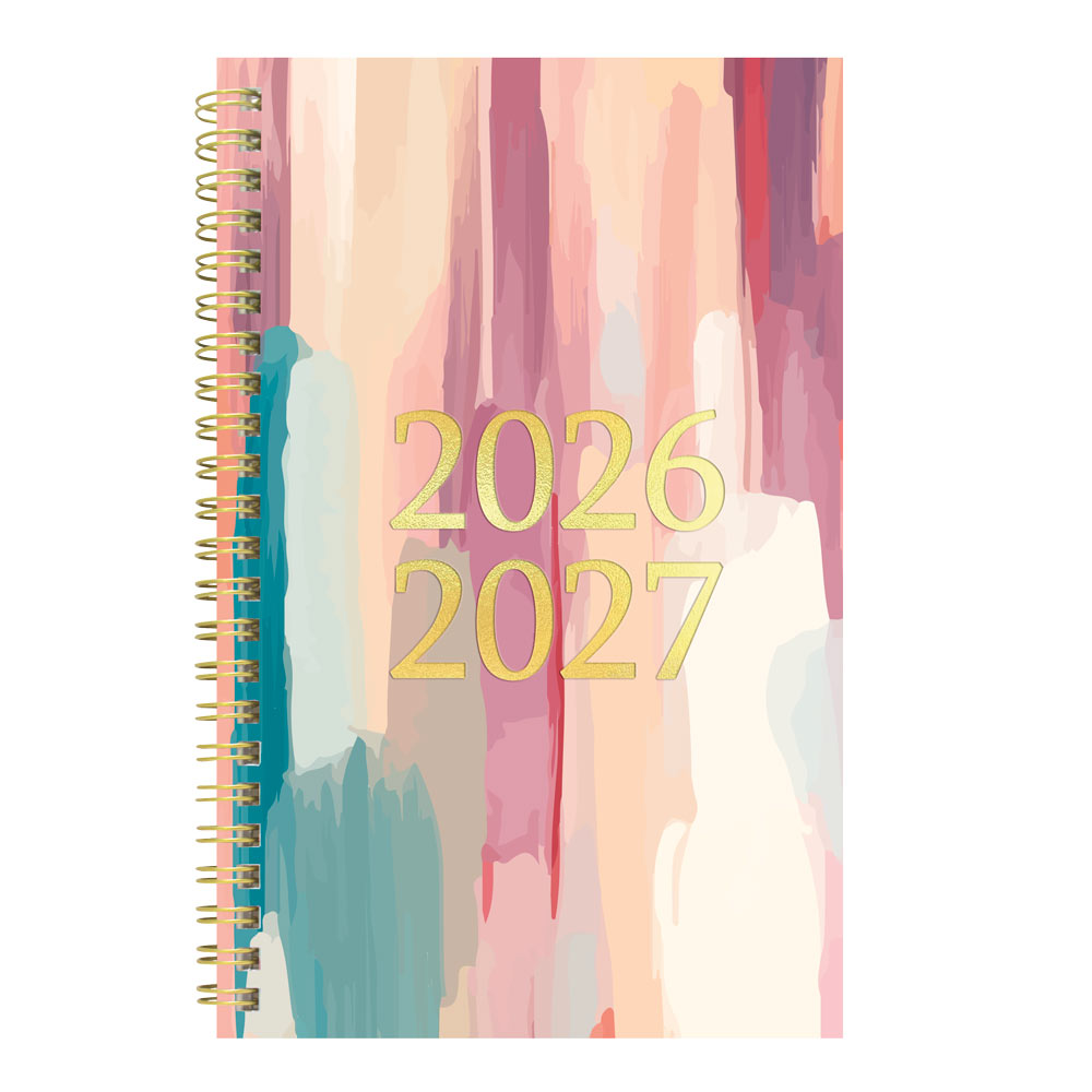 Academic Weekly Planner, Splash, 2026 - 2027 CA114PI.01-27 #color_raindrops