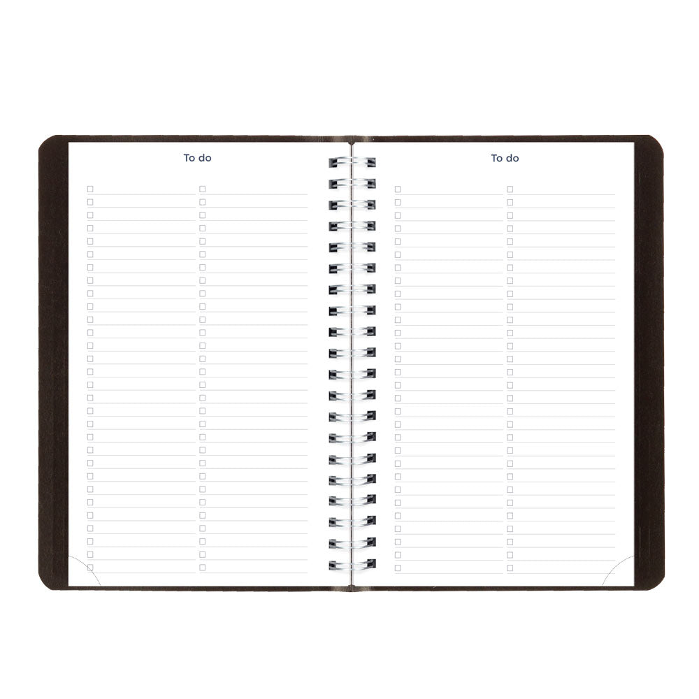 Academic Daily Planner, Classic Black, 2026-2027 - English CA201.BLK-27
