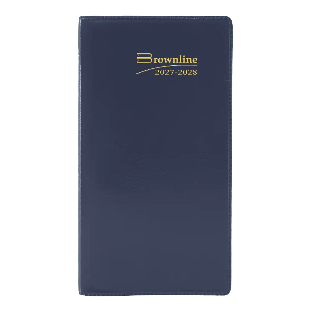 Monthly Two-Year Pocket Planner, Assorted Colors, 2027-2028 - (CA24.AST-27)