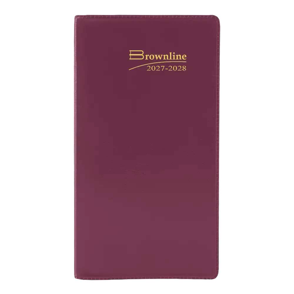 Monthly Two-Year Pocket Planner, Assorted Colors, 2027-2028 - (CA24.AST-27)