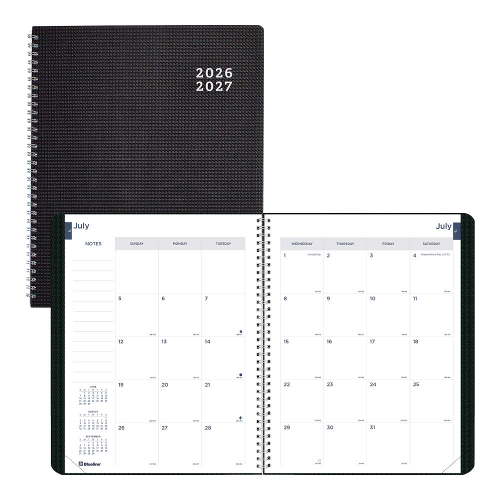 Academic Monthly Planner, DuraFlex, 2026 - 2027, English CA701V.PUR-27 #color_purple