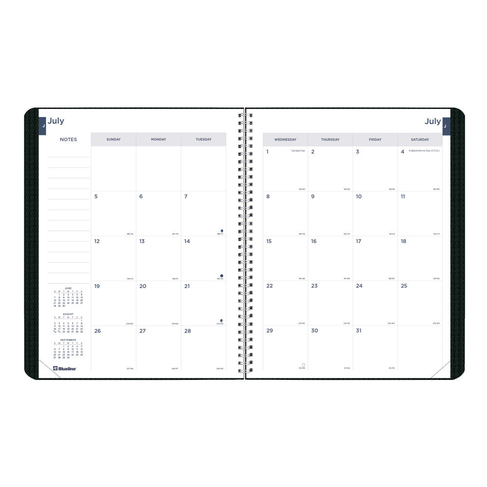 Academic Monthly Planner, DuraFlex, 2026 - 2027, English CA701V.PUR-27 #color_purple