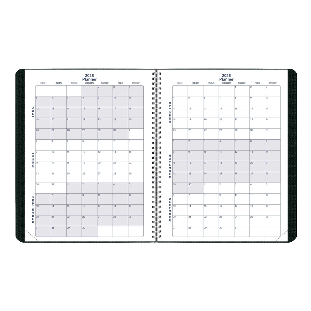 Academic Monthly Planner, DuraFlex, 2026 - 2027, English CA701V.PUR-27 #color_purple