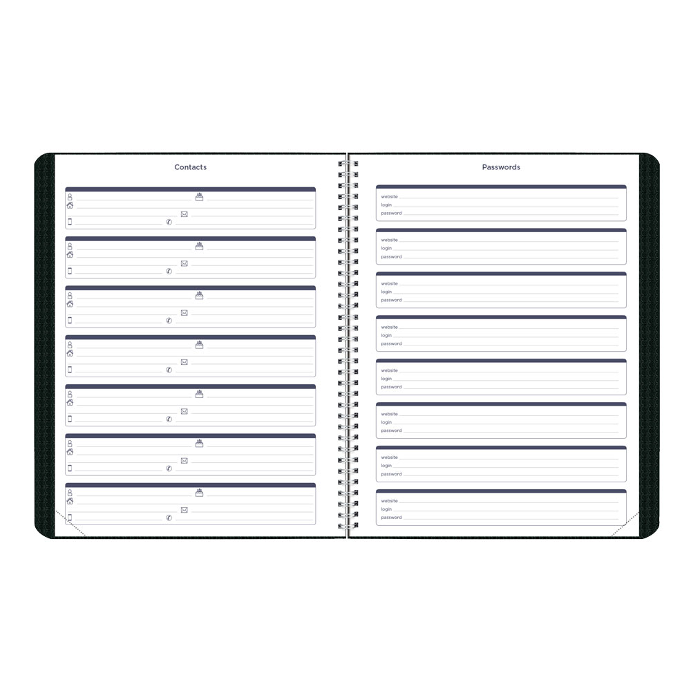 Academic Monthly Planner, DuraFlex, 2026 - 2027, English CA701V.PUR-27 #color_purple