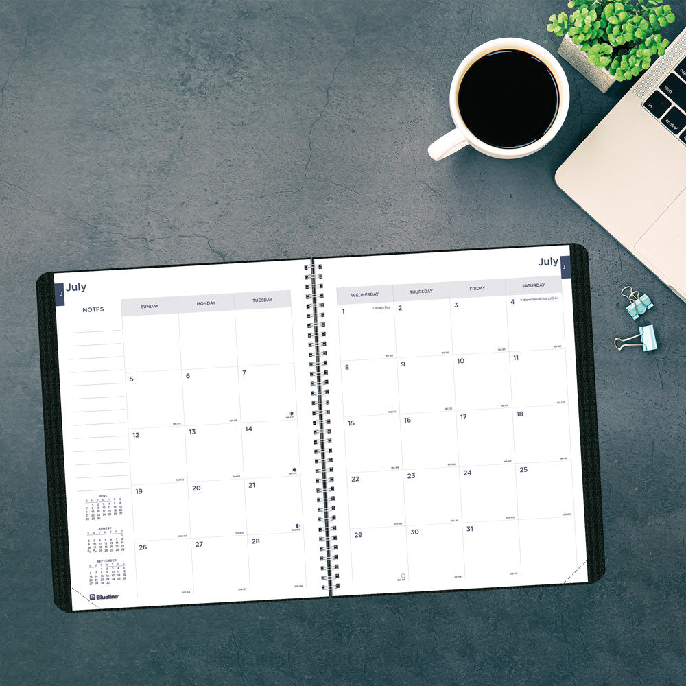 Academic Monthly Planner, DuraFlex, 2026 - 2027, English CA701V.PUR-27 #color_purple